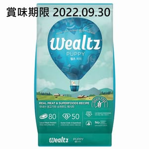 Wealtz Wealtz 狗糧 幼犬配方 鮮雞肉+超級食物食譜 6kg 6kg 正面圖