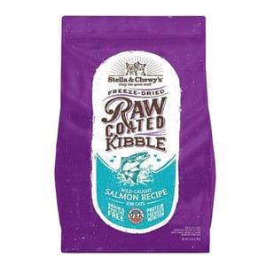 Stella & Chewy's Stella & Chewy's 貓糧 凍乾生肉外層低溫烘焙乾糧 野生捕撈三文魚配方 10lb 10lb  正面圖