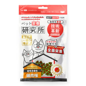 Pet Pet Lab 栄養研究所 貓咪潔齒粒小食 雞肉味 80g 80g 貓用 正面圖