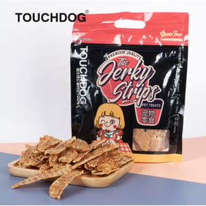 TouchDog TouchDog 狗零食 烘乾鮮雞肉片 400g 400g 正面圖