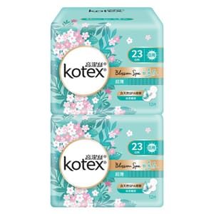 高潔絲 高潔絲 嚴選白茶花超薄日用23cm 12片優惠裝 - 清貨優惠 正面圖