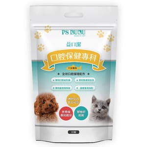 PS PS BUBU 益口潔 干貝鮪魚味 30錠 貓犬用 正面圖