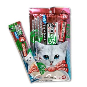 貓主子 貓主子 御用保健泥條 牛磺酸 雞肉+干貝 16x4條 正面圖