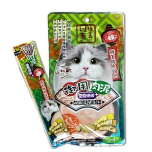 貓主子 貓主子 御用保健泥條 葡萄糖胺 鰹魚+雞肉 16x4條 正面圖