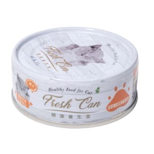 Fresh Fresh Can 貓罐頭 肉泥主食罐 成貓泌尿機能 純雞肉 80g 80g 正面圖
