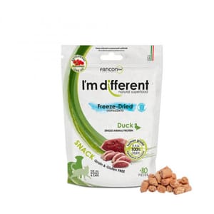 I'm I'm different 貓狗零食 冷凍脫水小食 鴨肉 40g 40g 正面圖