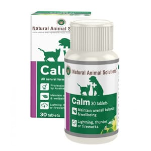 Natural Natural Animal Solutions 心安靜 30粒 30粒 正面圖