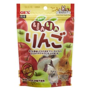 GEX GEX 日本小動物小食 蘋果凍乾 8g 8g 正面圖