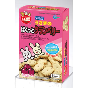MARUKAN MARUKAN 日本兔仔小食 蔓越莓夾心餅乾 65g 65g 正面圖