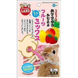 MARUKAN MARUKAN 日本兔仔小食 去毛球水果纖維棒 45g 45g 正面圖