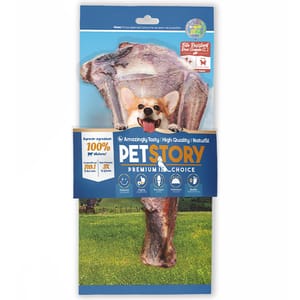 Pet Pet Story 狗零食 訓犬小食 狗狗潔齒磨牙骨 日本無添加鹿骨肩胛骨  1支   正面圖