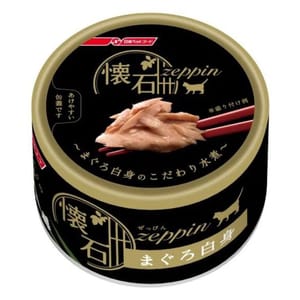 日清 日清 貓罐頭 懷石絕品 白肉吞拿魚 80g 80g  正面圖