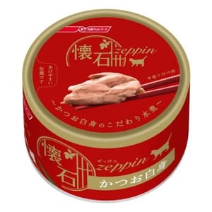 日清 日清 貓罐頭 懷石絕品 白肉鰹魚 80g 80g  正面圖