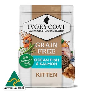Ivory Ivory Coat 貓糧 深海魚和三文魚幼貓配方 4kg 4kg 正面圖