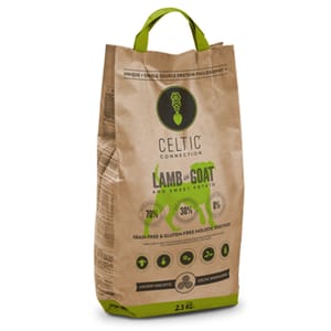 CELTIC CELTIC CONNECTION 無穀無麩防敏狗糧 羊肉+山羊配方 5.5kg 5kg 正面圖