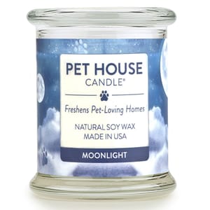 ONE ONE FUR ALL 天然精油除臭香薰蠟燭 黑夜月光 9oz 9oz  正面圖