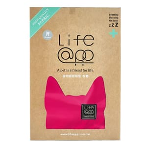 LIFEAPP LIFEAPP 睡墊布套 經典版 絨布套 不沾毛 紅藍 S   正面圖