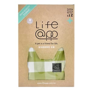 LIFEAPP LIFEAPP 寵物床墊 睡墊布套 經典版 格子布套 綠格子 S   正面圖