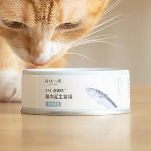 好味小姐 好味小姐 1+1滴雞精貓肉泥主食罐 肥美鯖魚 80g 80g 正面圖