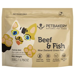 怪獸部落 怪獸部落 紐西蘭原肉凍乾貓糧 草飼牛 50g 50g 正面圖