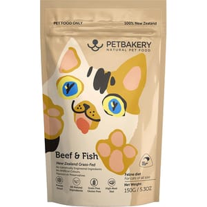 怪獸部落 怪獸部落 紐西蘭原肉凍乾貓糧 草飼牛 150g 150g 正面圖