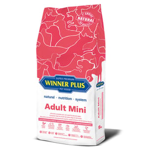 WINNER WINNER PLUS 狗糧 迷你成犬配方 雞肉 3kg 3kg  正面圖