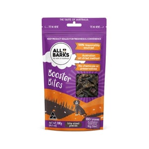 All All Barks Booster Bites 牛肝粒狗小食 130g 130g 正面圖