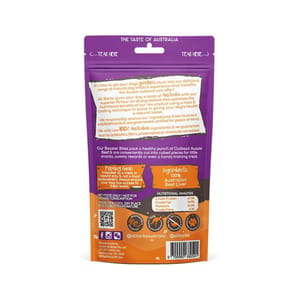 All All Barks Booster Bites 牛肝粒狗小食 130g 130g  背面圖