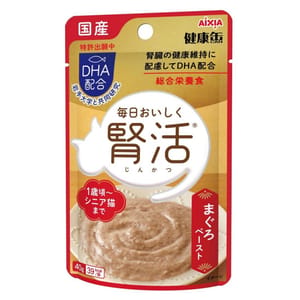 AIXIA AIXIA 愛喜雅 貓濕糧 健康罐 腎活 吞拿魚醬 40g 40g  正面圖