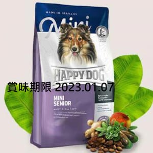 Happy Happy Dog Supreme Mini 小型高齡犬配方 Mini Senior 1kg 1kg 正面圖
