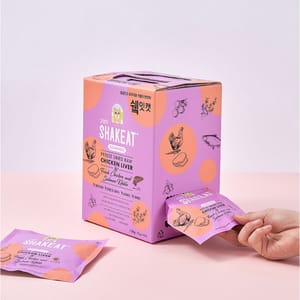 Shakeat Shakeat 貓糧 凍乾脫水混合貓糧 雞肝 1.2kg 2kg 正面圖