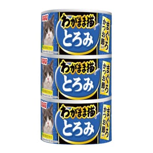 CIAO CIAO 貓罐頭 とろみ 金槍魚及鰹魚節味 140g 3罐入 140g  正面圖