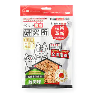 Pet Pet Lab 栄養研究所 Smack 乳酸菌潔齒餅 雞肉味 15g 15g 貓用 正面圖