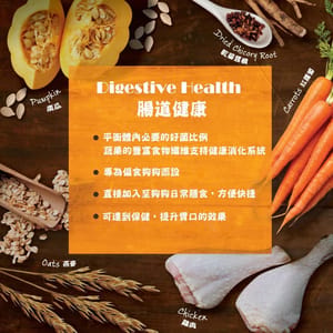 Wellness Wellness Core 狗糧 Bowl Boosters 腸道健康配方 4oz 4oz 背面圖