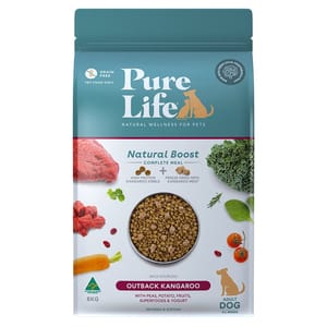Pure Pure Life 狗糧 成犬 內陸袋鼠 1.8kg 8kg  正面圖