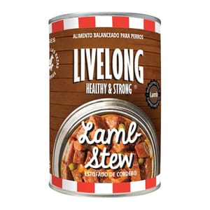 LIVELONG LIVELONG 狗罐頭 工匠系列 燉煮羊肉 340g 340g  正面圖