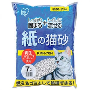 日本IRIS 日本IRIS KMN-70N消毒抗菌紙の貓砂 7L 7L  正面圖