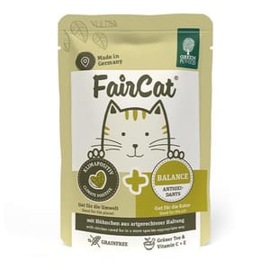 Green Green Petfood FairCat Balance 貓主食濕糧 抗氧化護心配方 維生素C及E+綠茶提取物 85g 85g  正面圖