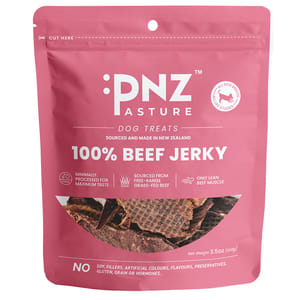 PNZ PNZ 牧埸滋味 狗零食 風乾牛肉片 100g 100g 正面圖