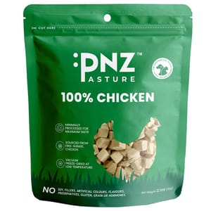 PNZ PNZ 牧埸滋味 貓狗零食 凍乾雞肉 60g 60g  正面圖