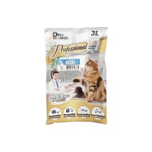 Pet Pet Promise毛孩承諾 高級 礦物貓砂 爽身粉味 3L 3L 正面圖