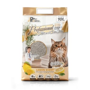 Pet Pet Promise毛孩承諾 高級 礦物貓砂 檸檬味 10L  - 原裝行貨 10L  正面圖