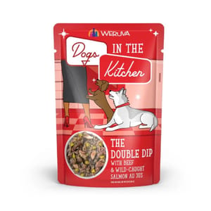 WeRuVa WeRuVa DITK pouch The Double Dip with Beef & Wild Caught Salmon Au Jus 2.8oz 8oz  正面圖