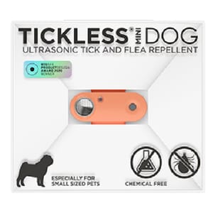TICKLESS皇蚤寳 TICKLESS皇蚤寳 充電版 蜜桃橙 貓犬用 正面圖
