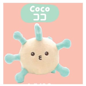 MINO MINO WORLD 病毒公仔 CoCoココ 正面圖