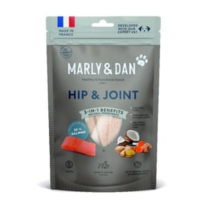 Marly Marly & Dan 狗小食 低溫烘焙三文魚肉條 保護關節配方 Hip & Joint 80g 80g 正面圖