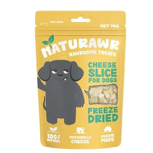 NATURAWR NATURAWR 犬用凍乾小食 芝士 70g 70g 犬用 正面圖