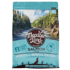 Meadowland Meadowland 狗糧 全犬糧 美毛配方 三文魚 1.81kg 81kg 正面圖