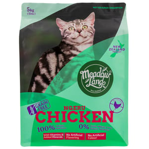 Meadowland Meadowland 貓糧 美體配方 雞肉 5kg 5kg 正面圖