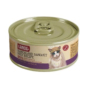 Canoe Canoe Cat 貓罐頭 草原牧場 牛肉配方 90g 90g 正面圖